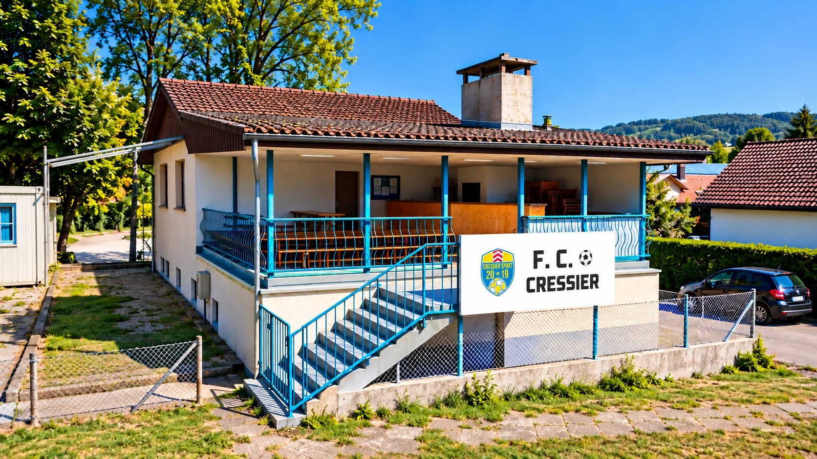 Le F.C. Cressier — Stade des Prélards